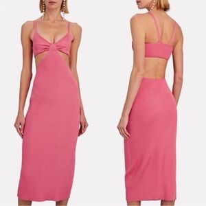 Cult Gaia Serita Knit Midi Dress